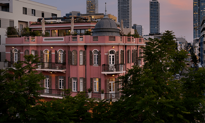 מלון נחלת בינימין לא רחוק מהים